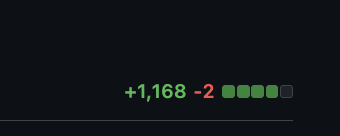 GitHub diff showing +1,168 -2 lines changed for the composite generation backend PR