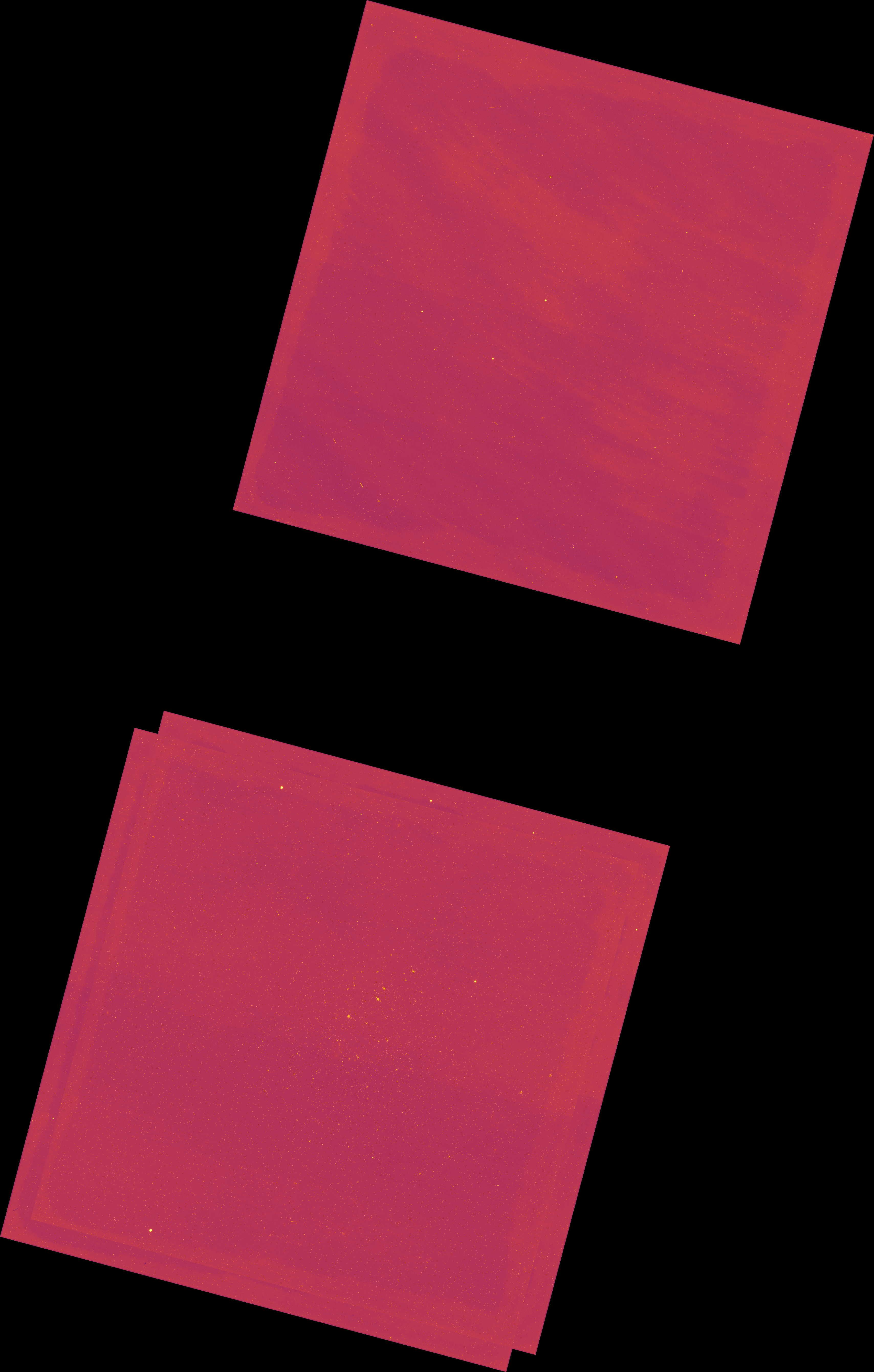 First mosaic output exported as a standalone image from the mosaic tool